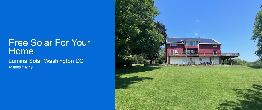 Free Solar For Your Home
